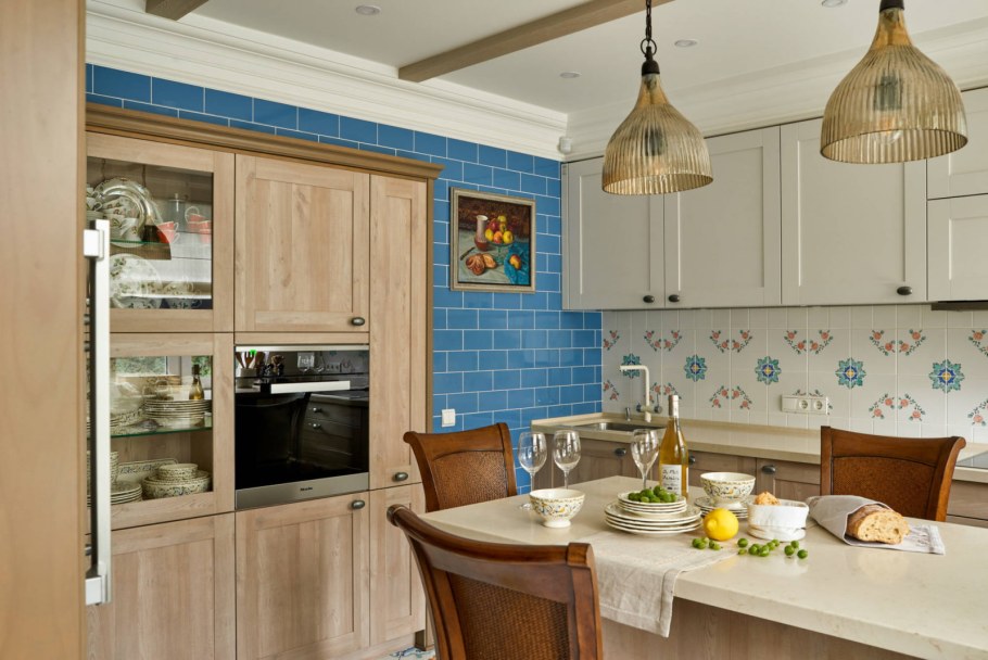 Маленькие кухни в средиземноморском стиле