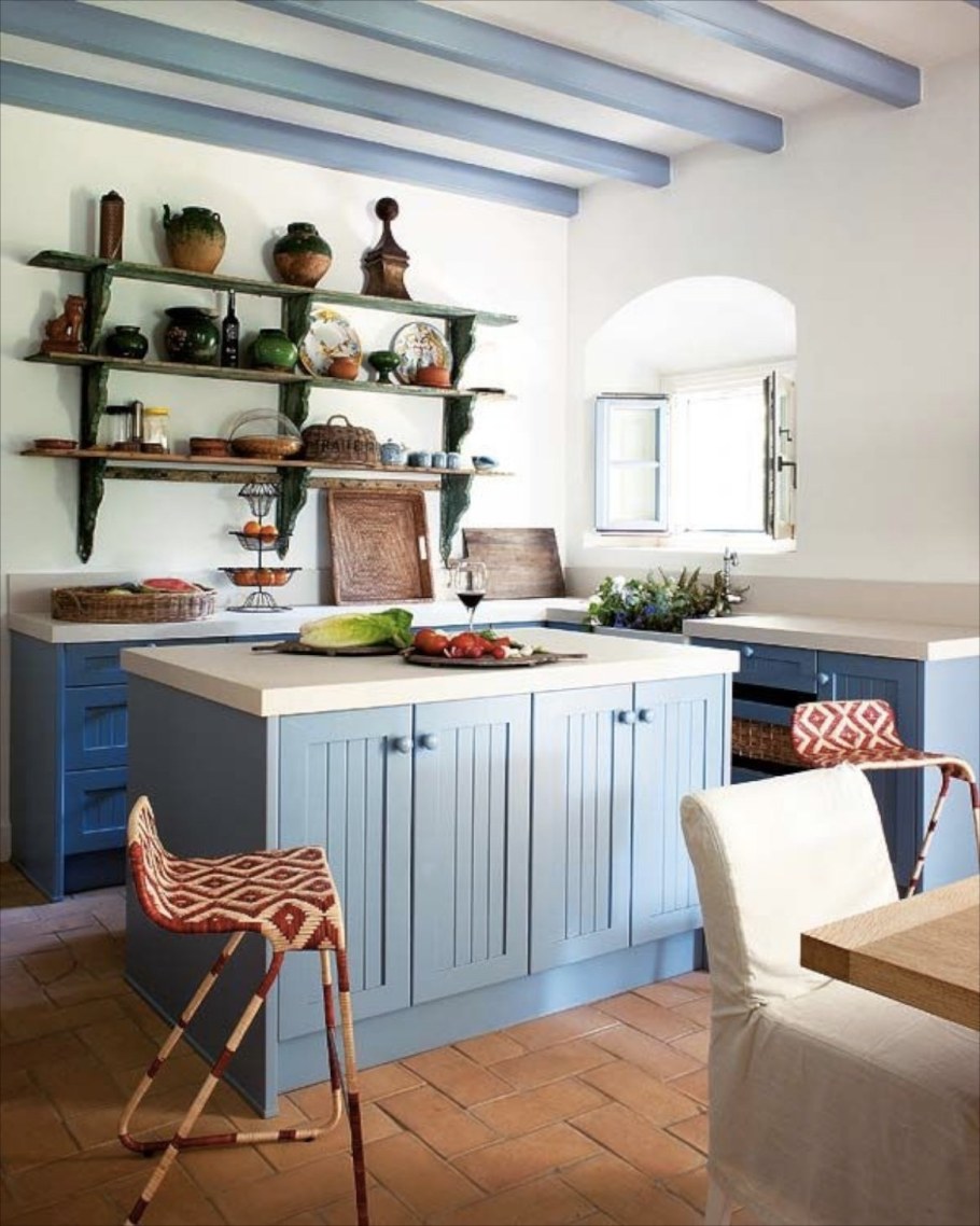 Кухня в средиземноморском стиле