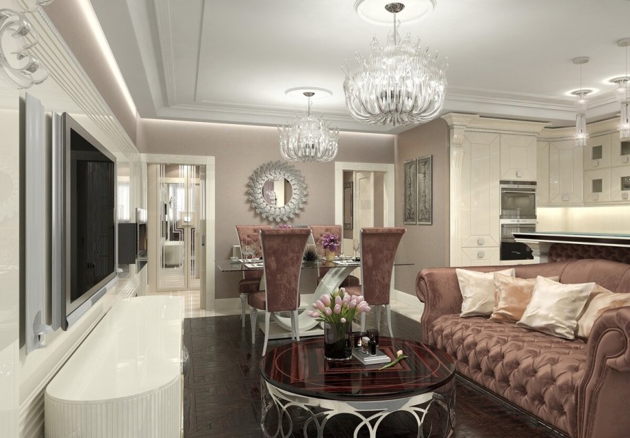 Камин Неоклассика арт деко