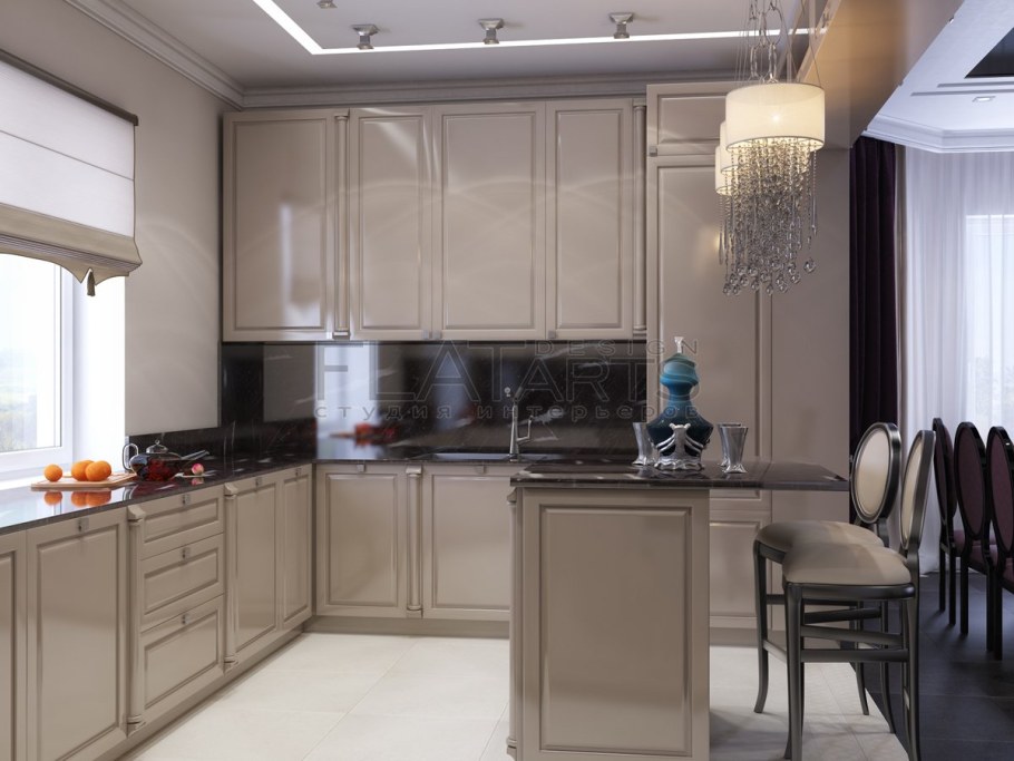 Кухня арт деко Неоклассика