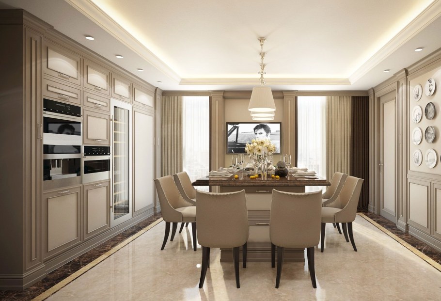 Кухня арт деко Неоклассика