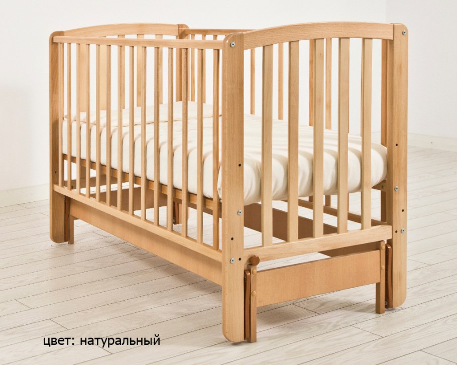 Детская кроватка Гандылян махагон
