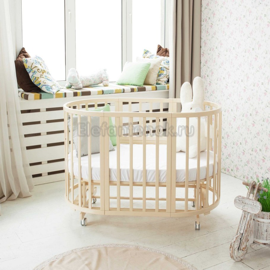 Кровать Нуовита детская круглая 5в1