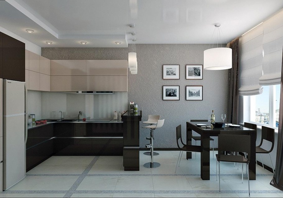 Кухня в студии