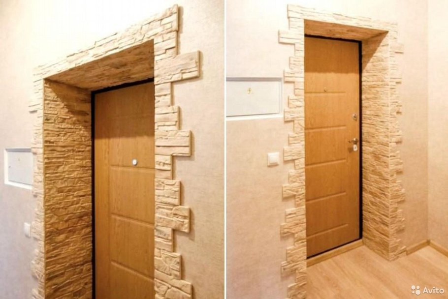 Отделка входного проема