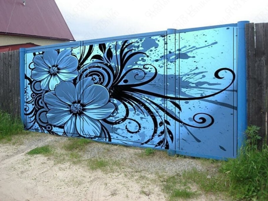 Расписные ворота