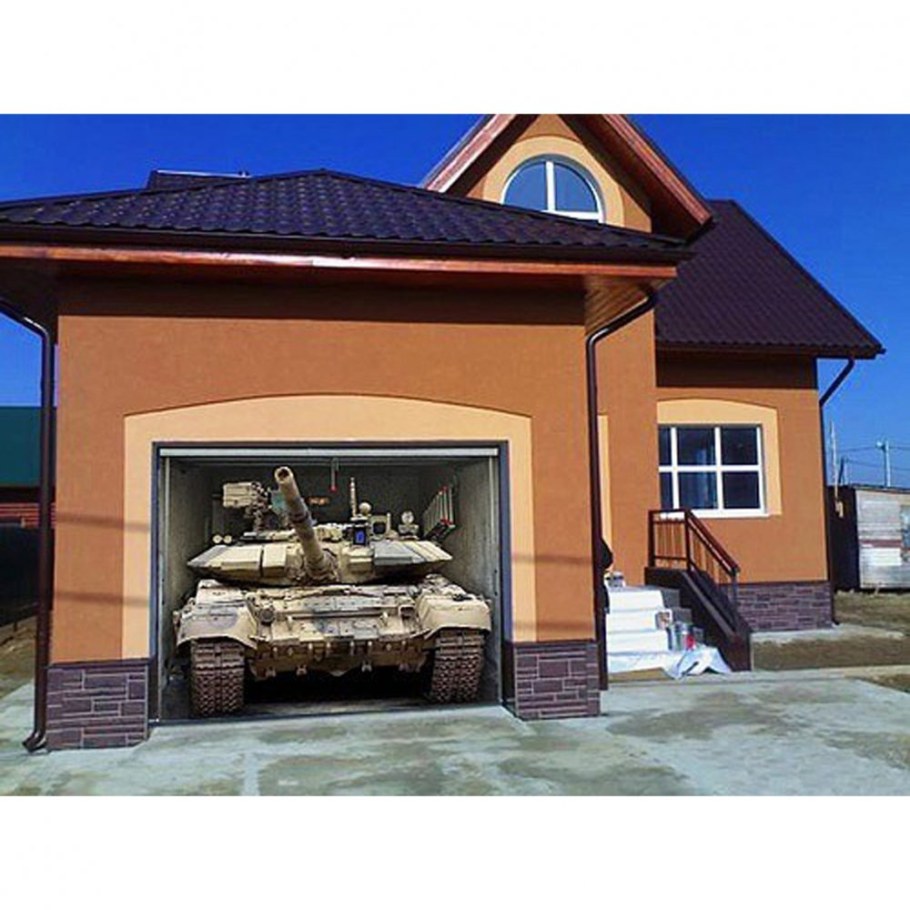 Красивый гараж снаружи