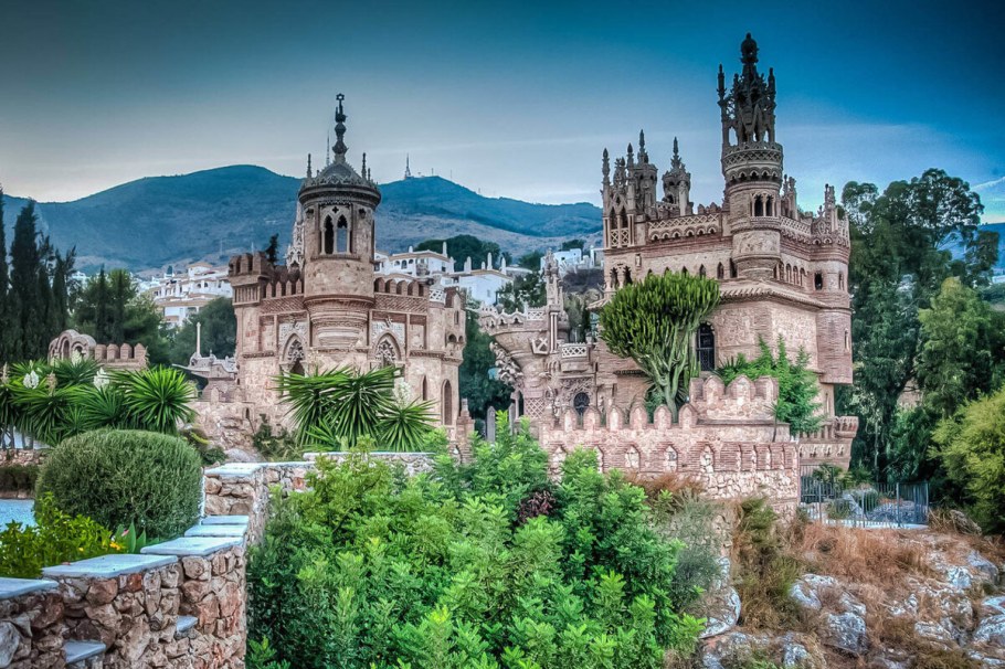 Замок Коломарес. Малага. Испания.