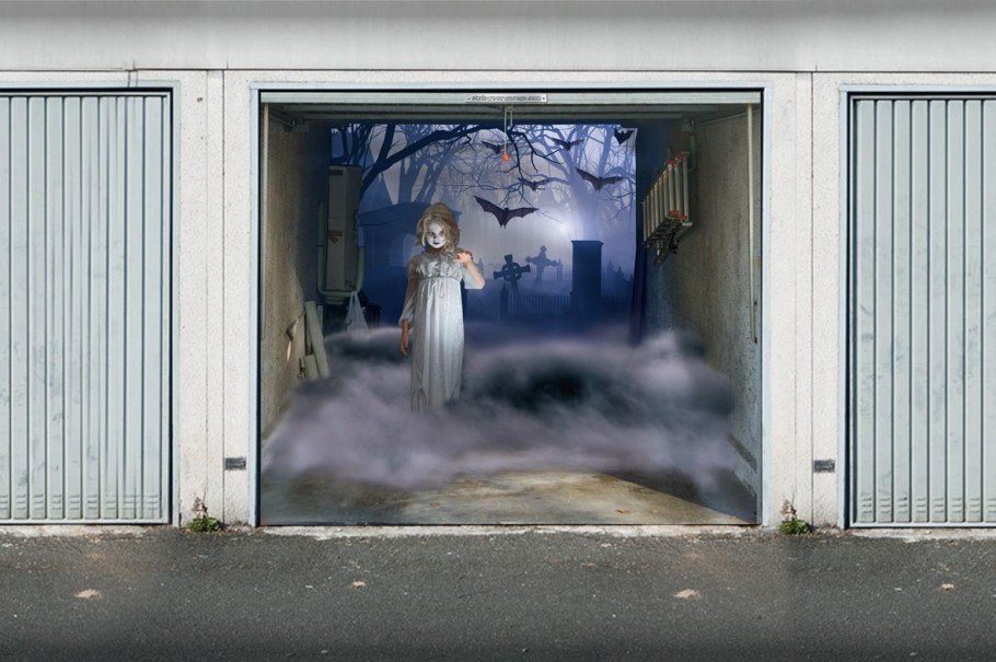 Наклейки на гаражные ворота