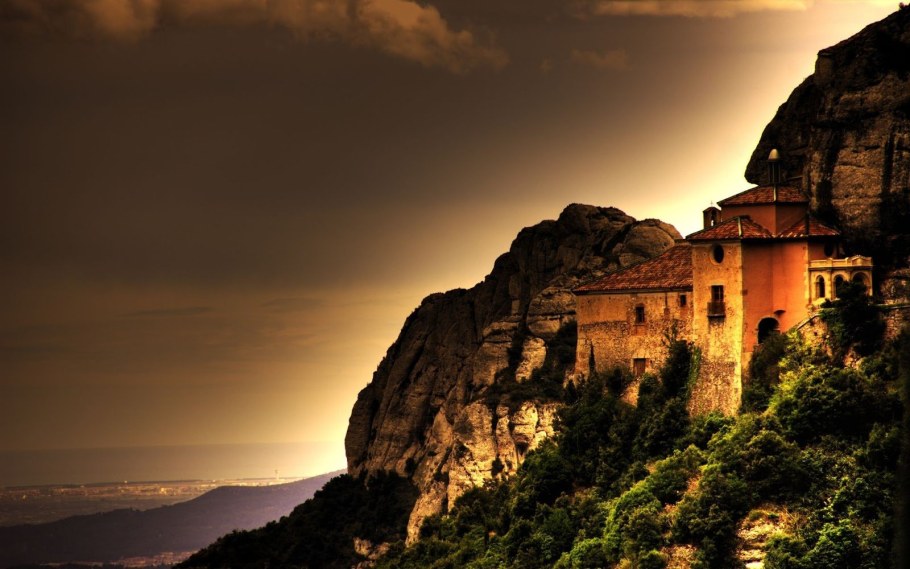 Монсеррат Каталония закат