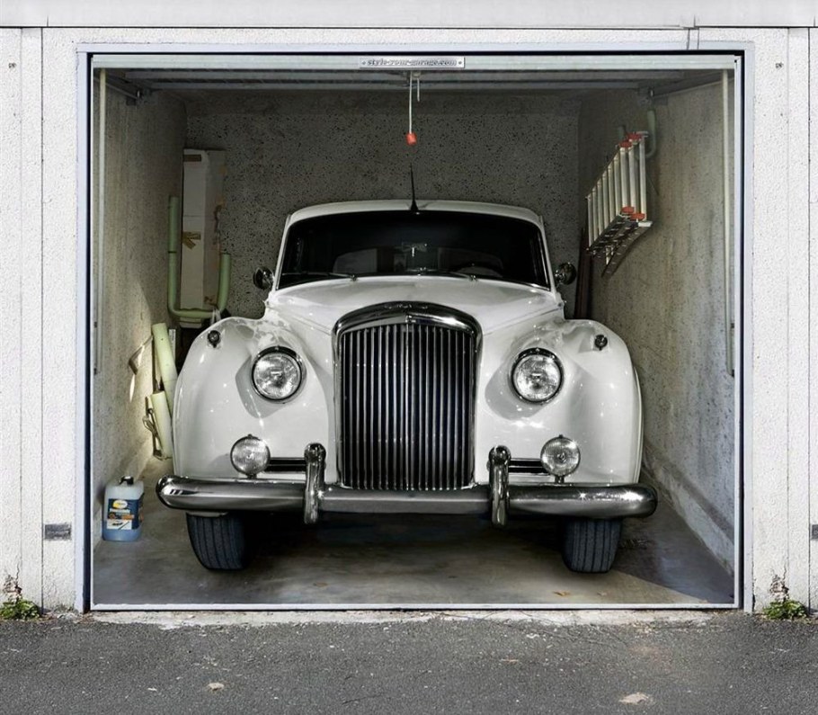 Необычные гаражные ворота