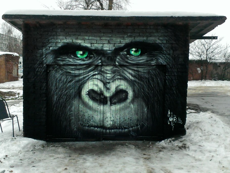 Гараж рисунок