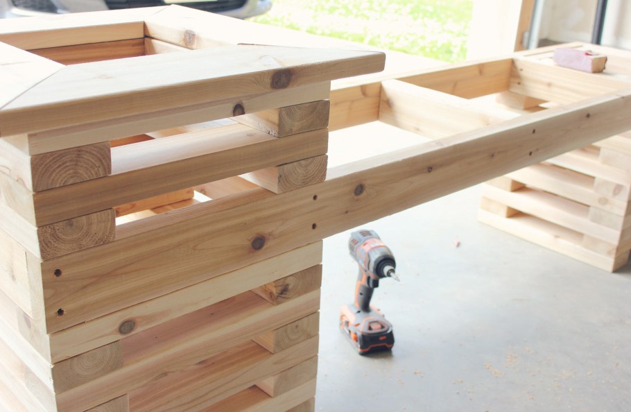 Мебель из брусков