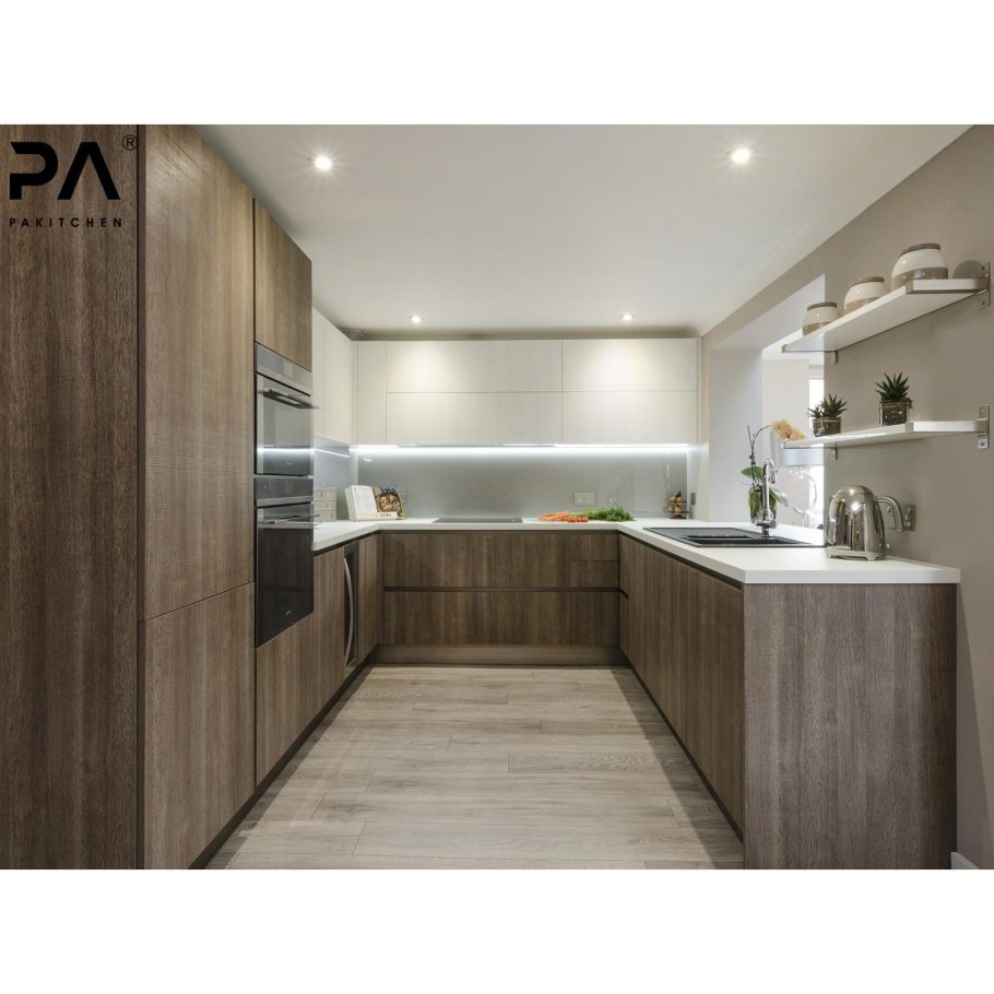 Кухни в современном стиле п образные