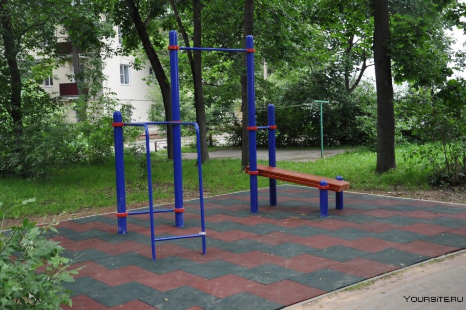 Уличный спортивный тренажер СВС-спортивный комплекс 89 цинк