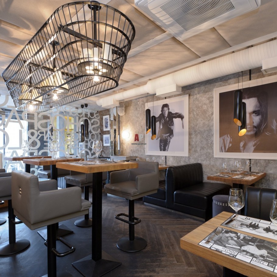 Интерьер ресторана лофт