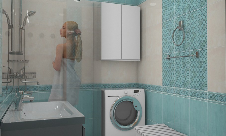 Керама Марацци бирюзовая плитка