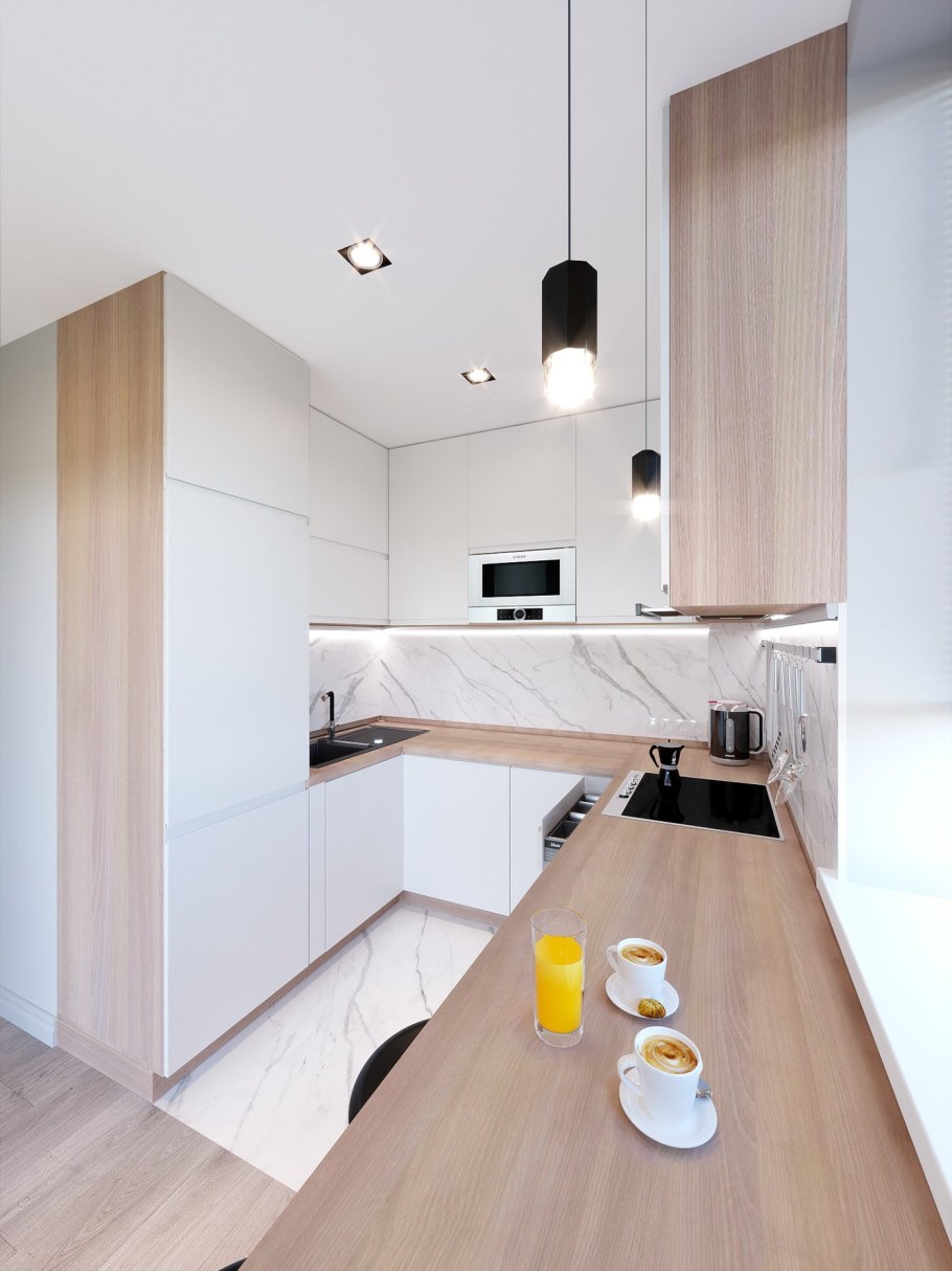 Квартира студия Минимализм