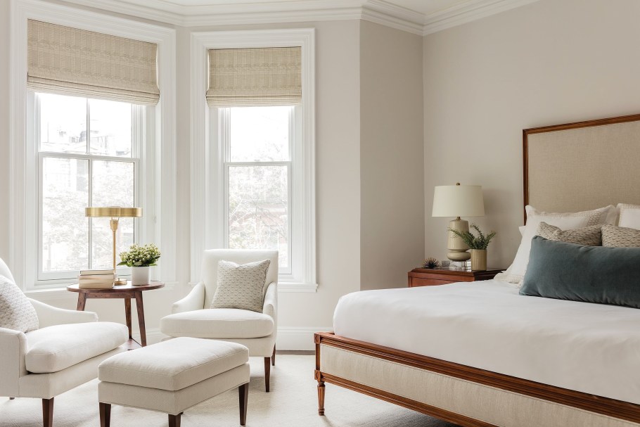 Стены слоновая кость в интерьере