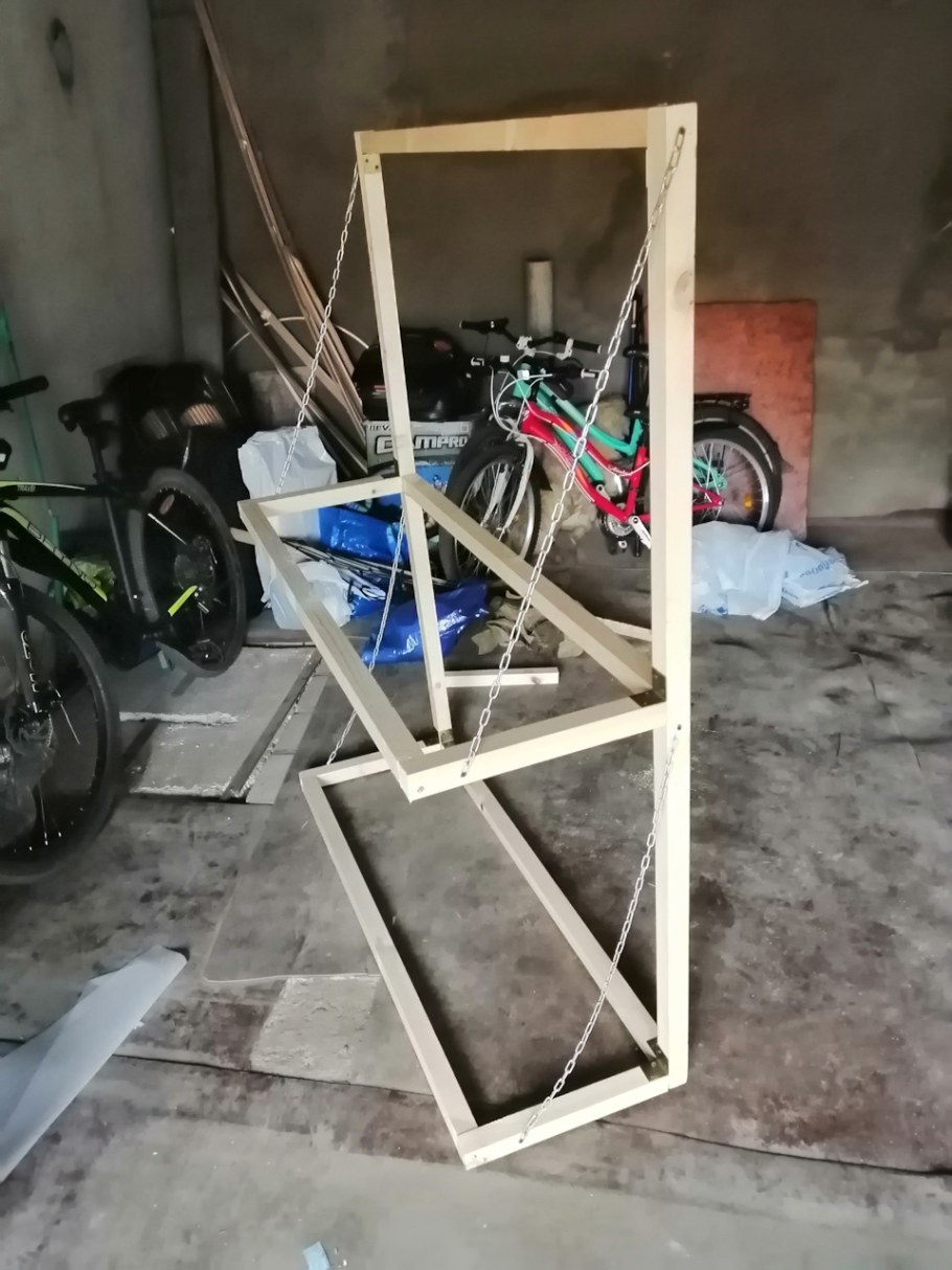 Подставка под колёса в гараж