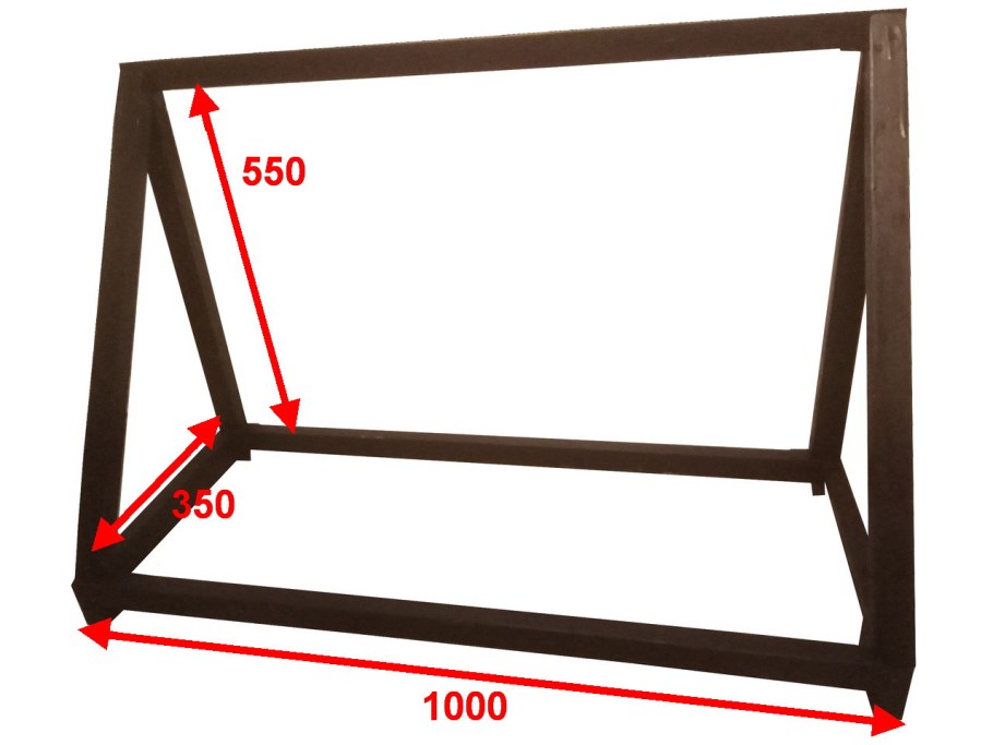 Полка для шин чертеж