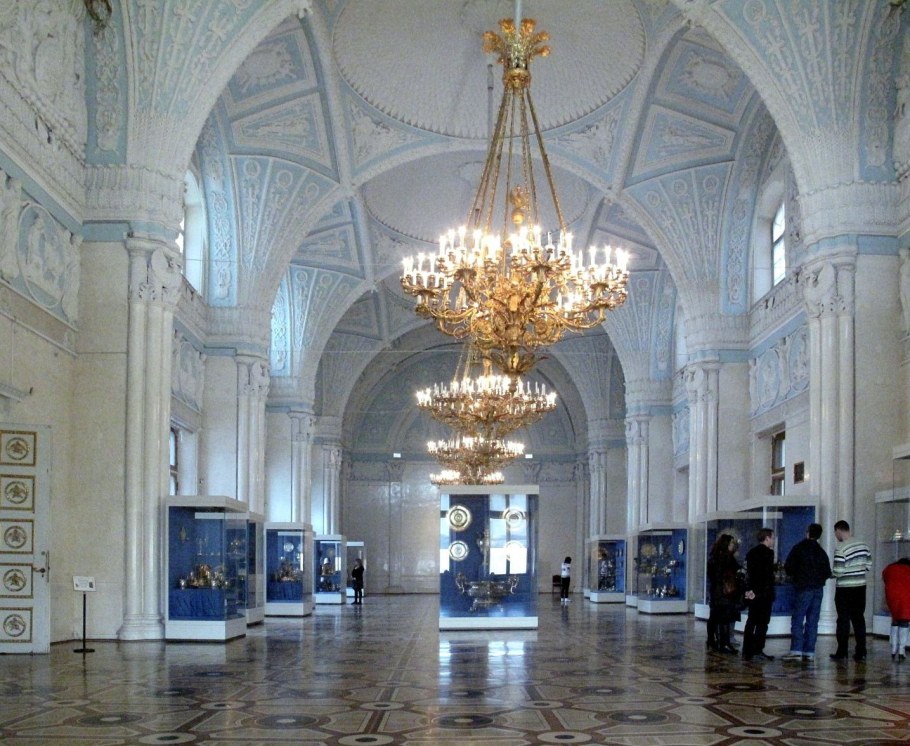 Александровский зал зимнего дворца Эрмитаж