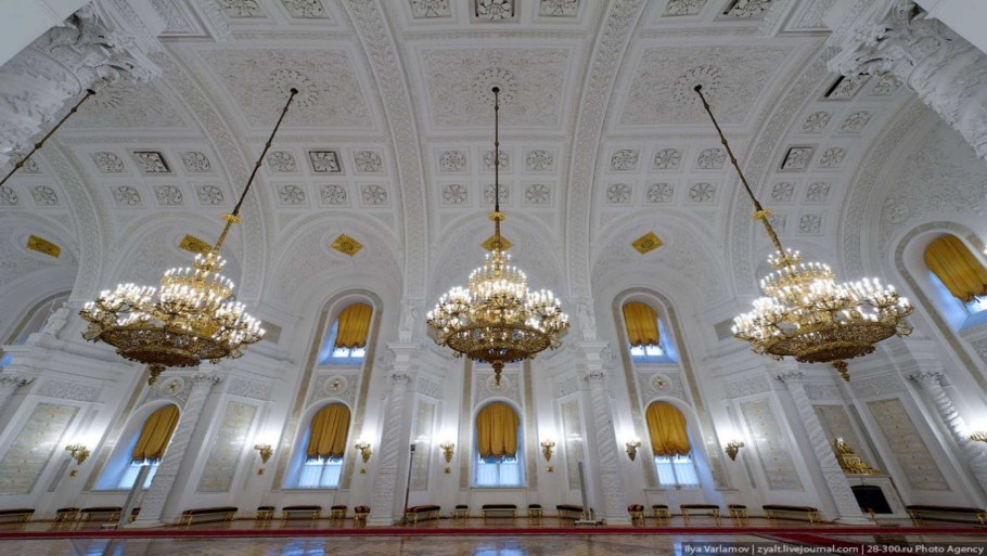 Владимирский зал большого кремлевского дворца