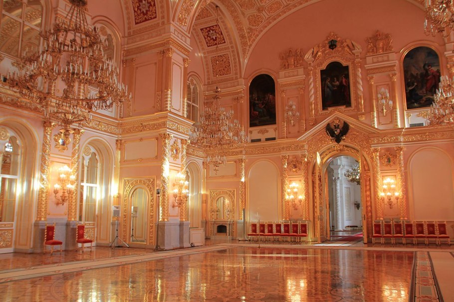 Александровский зал большого кремлевского дворца