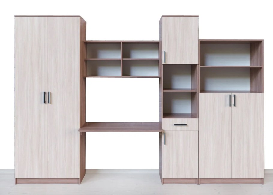 Детская мебель ясень шимо темный