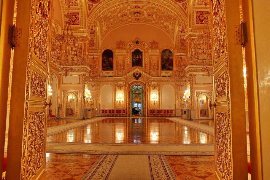 Большой Кремлёвский дворец Московский Кремль Александровский зал