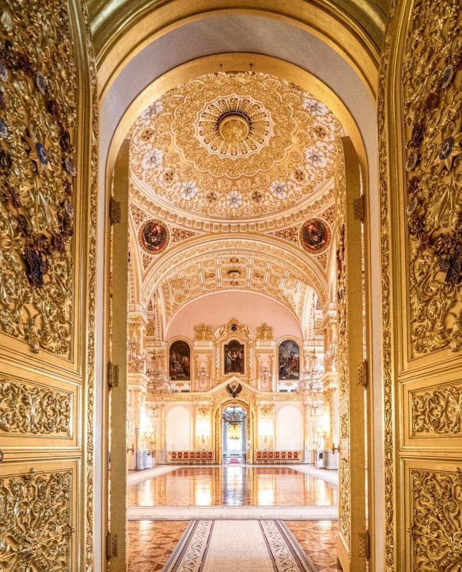 Большой Кремлёвский дворец Московский Кремль интерьеры