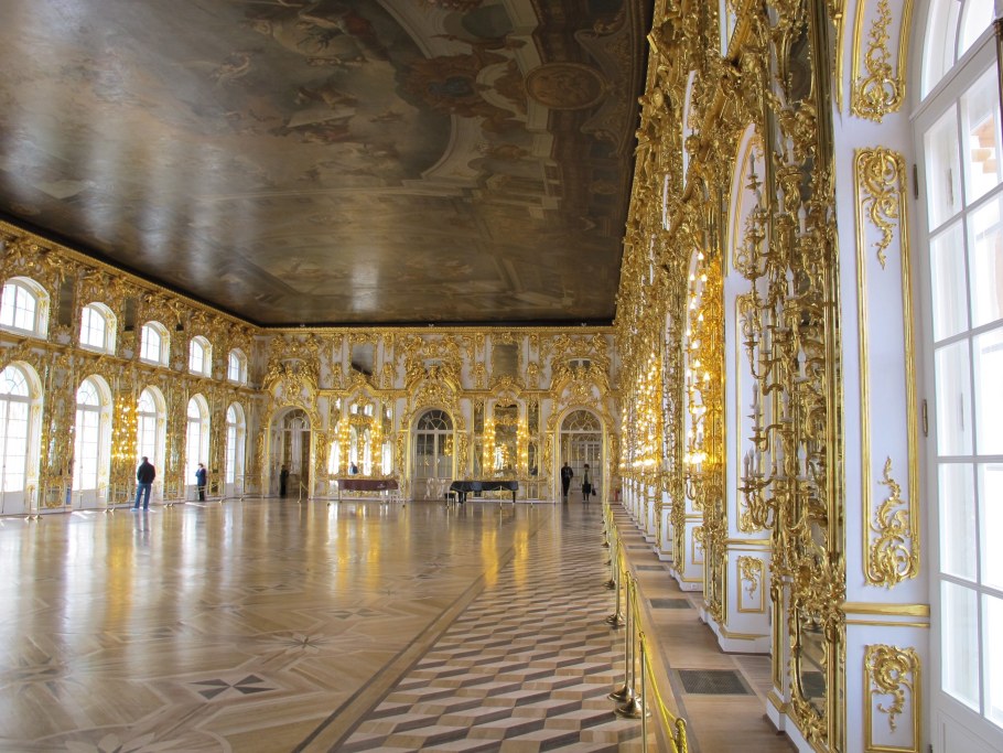 Екатерининский дворец в Царском селе внутри