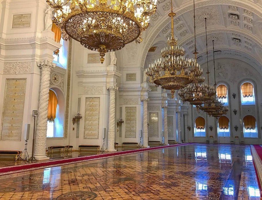 Георгиевский зал большого кремлёвского дворца