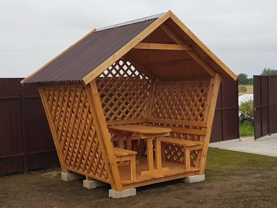 Беседка Теремок 2х3м