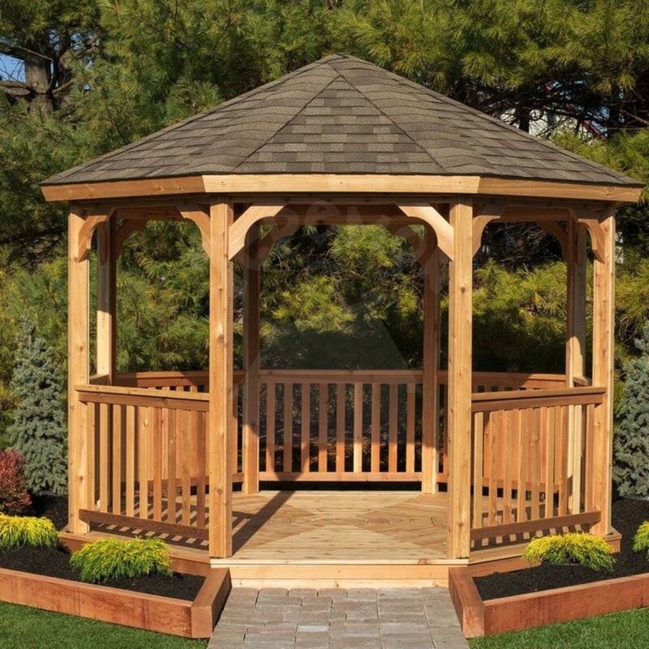 Wooden Gazebo беседки