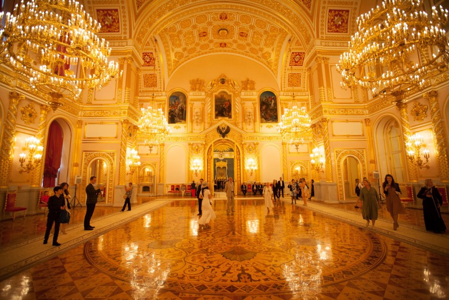 Большой Кремлёвский дворец Московский Кремль Георгиевский зал