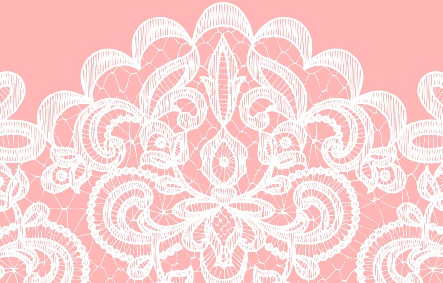 Розовые кружева