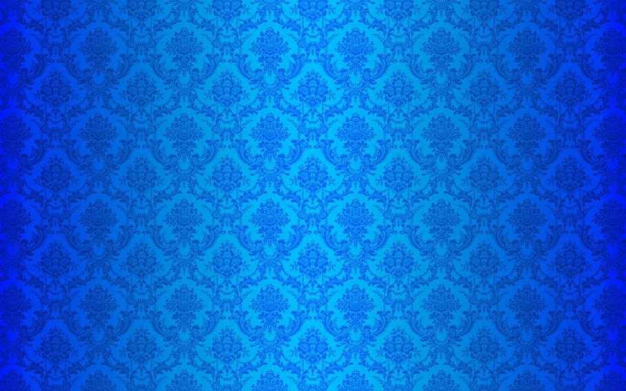 Голубой фон с орнаментом