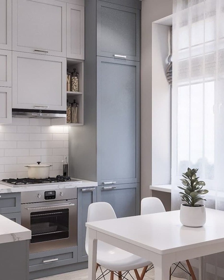 Кухня 8кв м Неоклассика