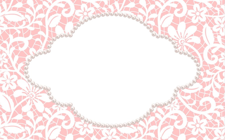 Розовое кружево фон