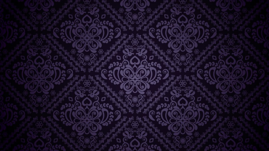 Черный фон с узорами