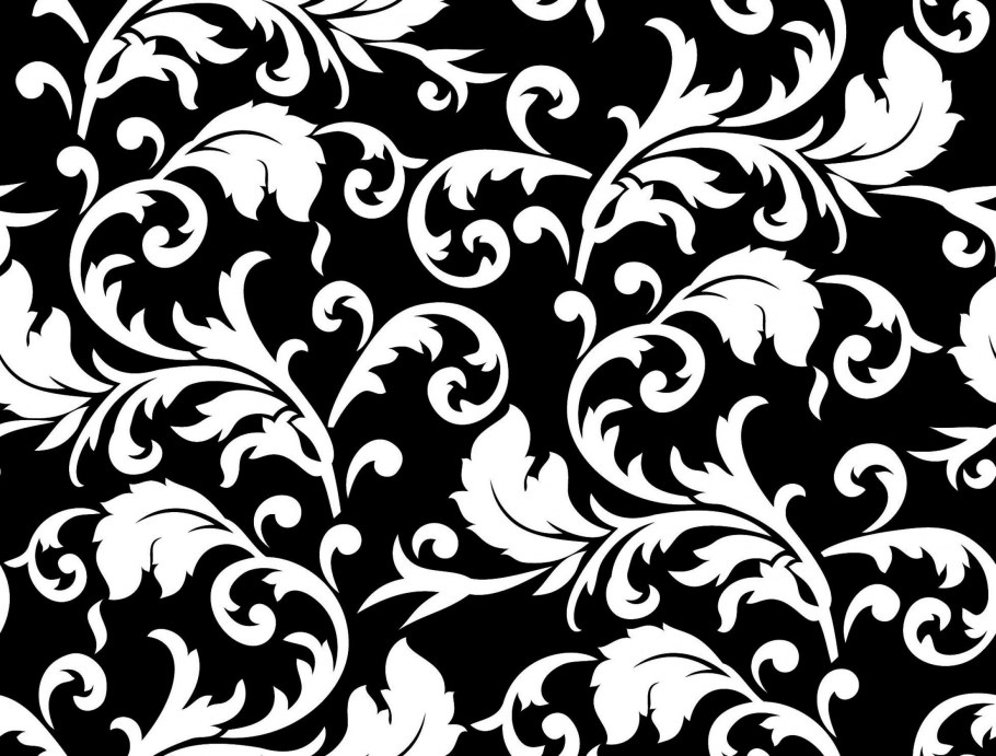 Красивые узоры черно белые