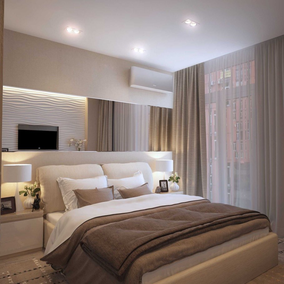 Спаль в современном стиле