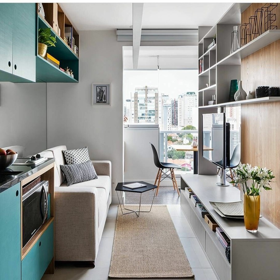 Икеа мебель для студии 18 кв.м жилой