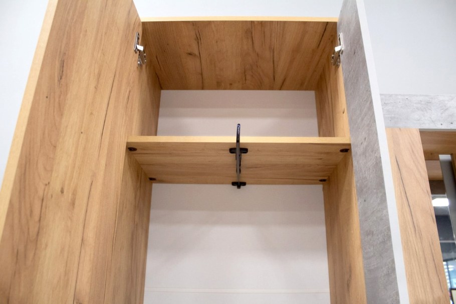 Прихожая Трамп крафт/Метрополитан грей БТС