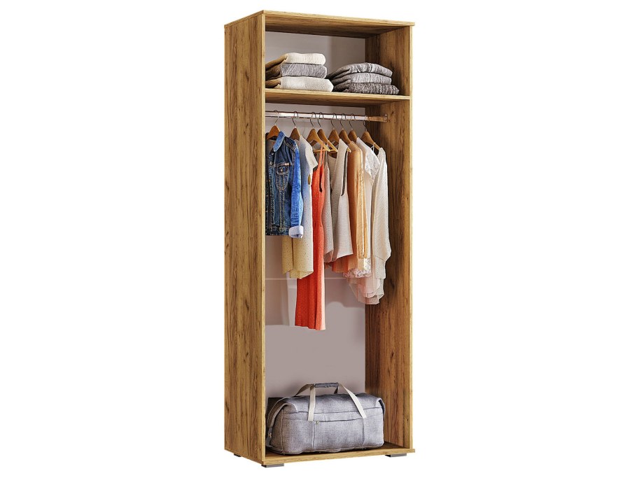 Трамп ШК-34 шкаф крафт/Метрополитан грей