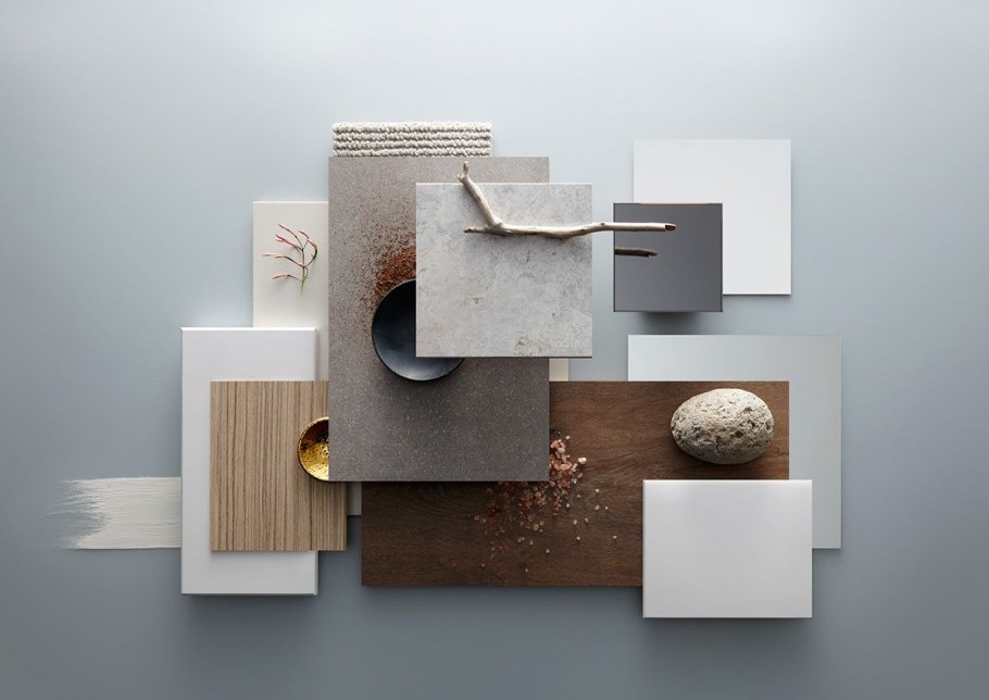 Мудборд интерьера Минимализм