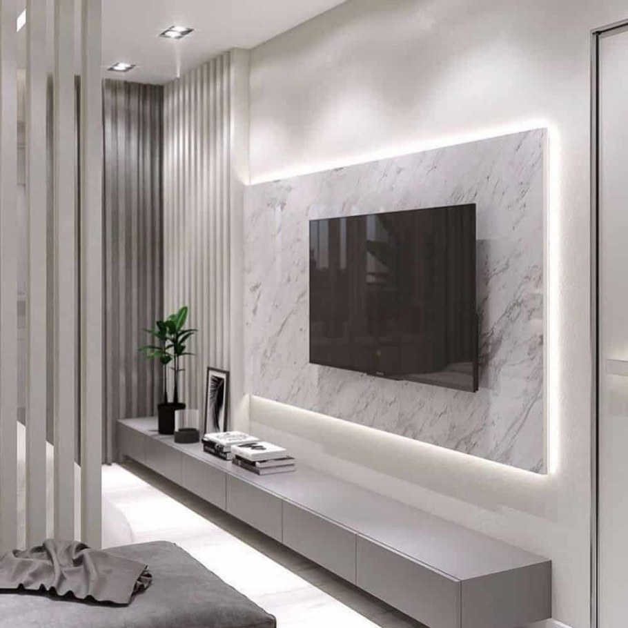 Декор гостиной в современном стиле