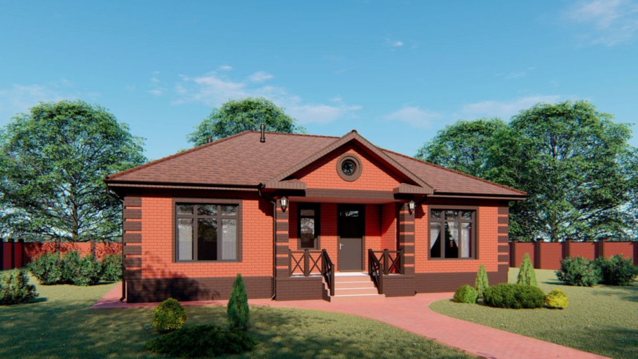 Браун Хаус одноэтажный