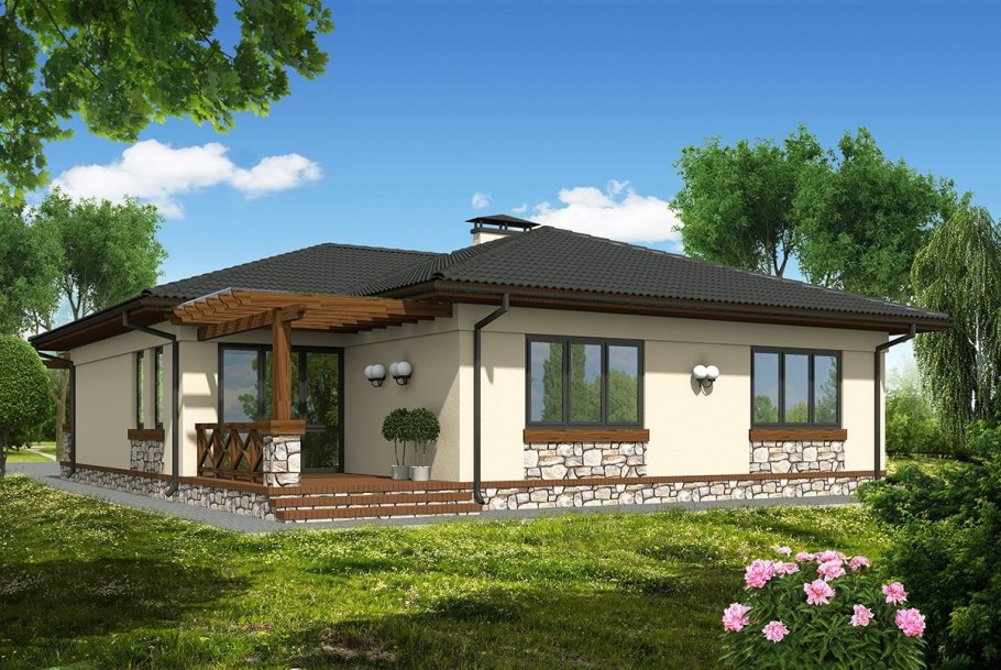 Z500 проекты одноэтажных 150